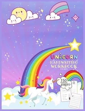 Unicorn Handwriting Workbook for Kids