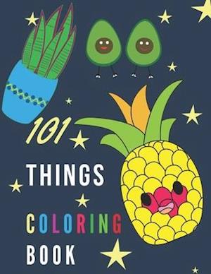 101 Things Coloring Book