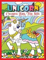 Unicorn Coloring Book For Kids Ages 4-8 Funny Coloring Drawing