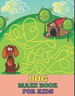 Dog maze book for kids