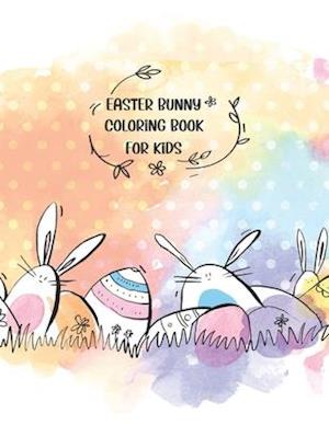 Easter Bunny Coloring Book For Kids