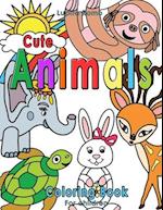 Cute Animals Coloring Book for Children