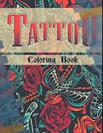 Tattoo Coloring Book