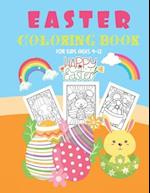 Easter Coloring Book For Kids Ages 4-12