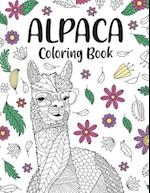 Alpaca Coloring Book