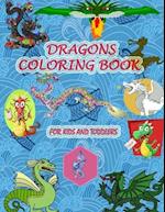 Dragons Coloring Book for Kids and Toddlers