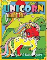 Unicorn Coloring Book For Kids Ages 4-8 Beautiful Unicorn