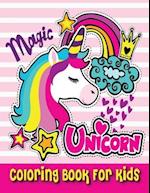 Magic Unicorn Coloring Book For Kids