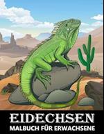 Eidechsen Malbuch für Erwachsene