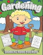 Gardening Coloring Book for Kids