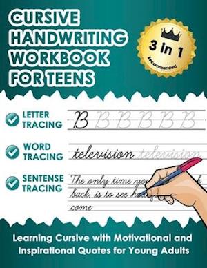 Cursive Handwriting Workbook for Teens