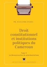 Droit constitutionnel et institutions politiques du Cameroun