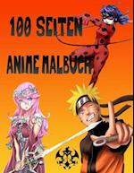 100 Seiten Anime Malbuch