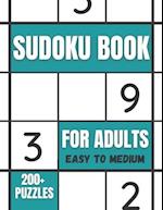 Sudoku Book For Adults Easy To Medium