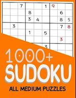 1000+ Sudoku All Medium Puzzles