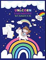 Unicorn Handwriting Workbook for Kids