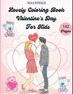 Lovely Coloring Book Valentine's Day For Kids
