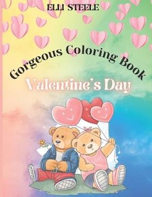 Gorgeous Coloring Book Valentine's Day