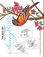 Song Birds: A Special Edition Coloring Book 