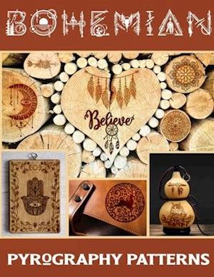 Bohemian Pyrography Patterns: Collection of Pyrography Patterns Traceable for Beginners and Advanced