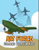 Air Force Coloring Book for Kids: War craft | Fighter jet | Army Unique Coloring Activity Book for Beginner, Toddler, Preschooler & Kids | Ages 4-8 