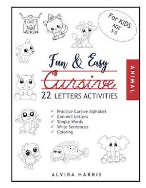 Fun & Easy Cursive (22 Letters Activities)