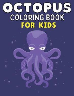 Octopus coloring book for kids