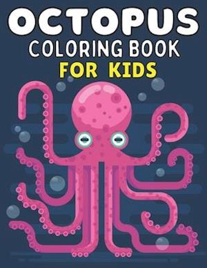 Octopus coloring book for kids