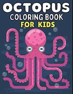 Octopus coloring book for kids