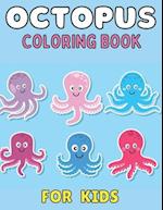 Octopus coloring book for kids