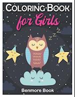 Coloring Book for Girls: For Kids Ages 4-8 