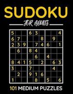 Sudoku For Adults - 101 Medium Puzzles