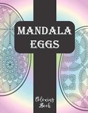 Mandala Eggs Coloring Book