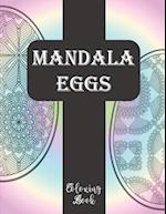 Mandala Eggs Coloring Book