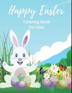 Happy Easter Coloring Book for Kids