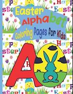 Coloring Easter Alphabet for Kids
