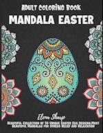 Mandala Easter Adult Coloring Book