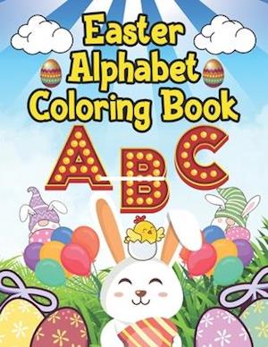 Easter Alphabet Coloring Book