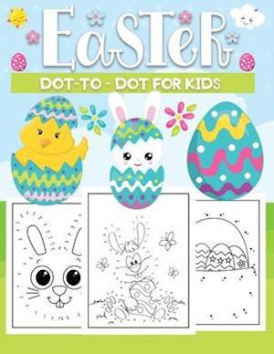 Easter dot to dot for kids