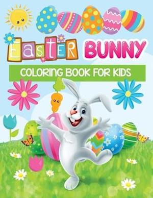 Easter bunny coloring book for kids