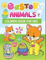 Easter Animals Coloring Book For Kids