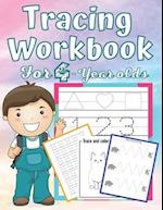 Tracing Workbook for 4 Year-Olds