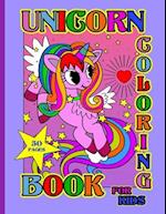 Unicorn Coloring Book For Kids