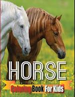 Horse Coloring Book For Kids