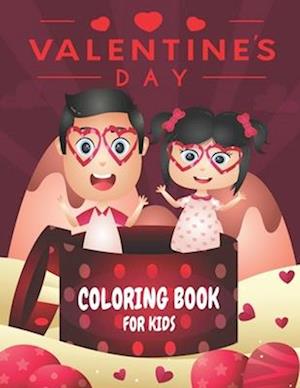 Valentine's Day Coloring Book For Kids