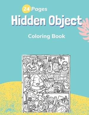 Hidden Object Coloring Book