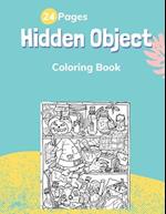 Hidden Object Coloring Book