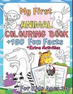 My First Animal Colouring Book for Kids Ages 2-6