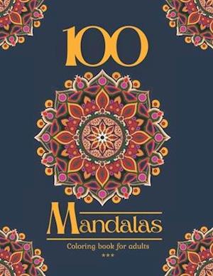 100 Mandalas Coloring book for adults