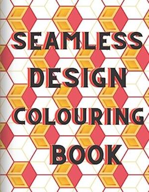 Seamless design colouring book